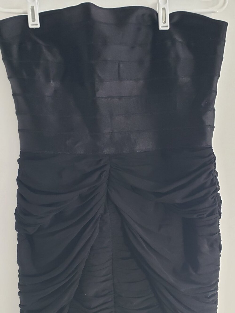 Bebe- Black Bandage Mini Dress, Size Large